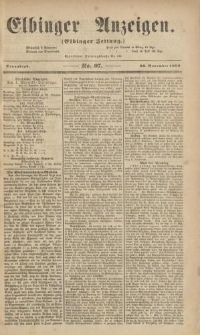 Elbinger Anzeigen, Nr. 97. Sonnabend, 26. November 1859