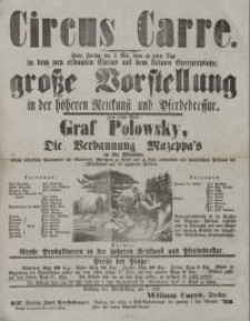 Circus Carre (9.V.1862)