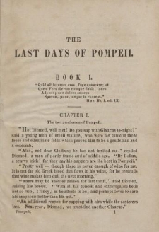 The Last Days of Pompeii
