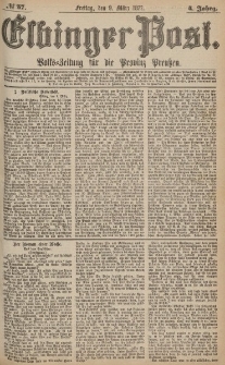 Elbinger Post, Nr.57 Freitag 9 März 1877, 4 Jh
