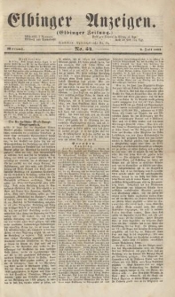 Elbinger Anzeigen, Nr. 54. Mittwoch, 2. Juli 1862