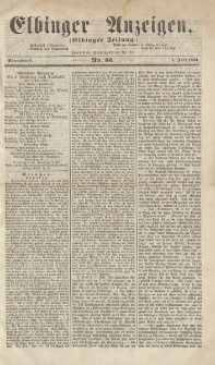 Elbinger Anzeigen, Nr. 55. Sonnabend, 5. Juli 1862