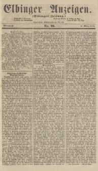 Elbinger Anzeigen, Nr. 26. Mittwoch, 30. März 1864