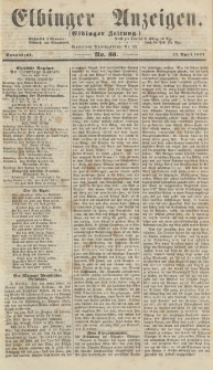Elbinger Anzeigen, Nr. 33. Sonnabend, 23. April 1864