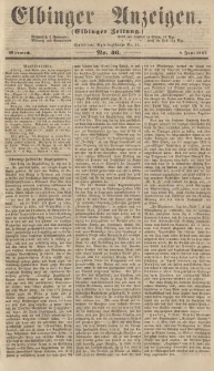 Elbinger Anzeigen, Nr. 46. Mittwoch, 8. Juni 1864