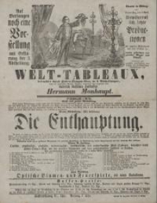Welt-Tableaux, beleuchtet durch Hydro, Oxygen, Gas (3.IV.1862)