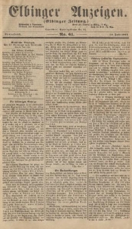Elbinger Anzeigen, Nr. 61. Sonnabend, 30. Juli 1864