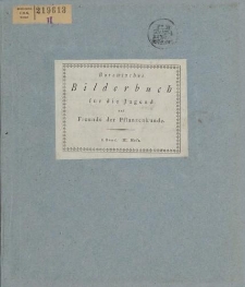 Botanisches Bilderbuch für die Jugend und Freunde der Pflanzenkunde, I. Band, III Heft, 1794