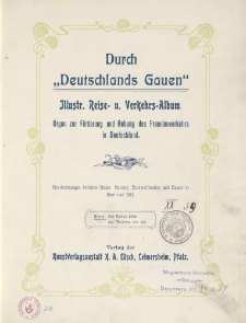 Durch „Deutschlands Gauen”