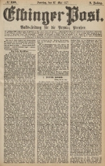 Elbinger Post, Nr.120 Sonntag 27 Mai 1877, 4 Jh