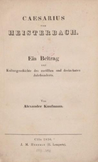 Caesarius von Heisterbach