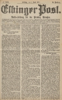 Elbinger Post, Nr.124 Freitag 1 Juni 1877, 4 Jh