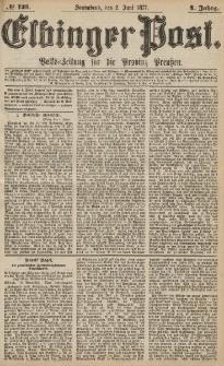 Elbinger Post, Nr.125 Sonnabend 2 Juni 1877, 4 Jh