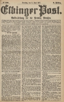 Elbinger Post, Nr.126 Sonntag 3 Juni 1877, 4 Jh