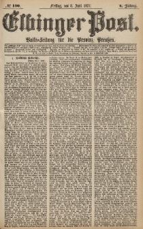 Elbinger Post, Nr.130 Freitag 8 Juni 1877, 4 Jh