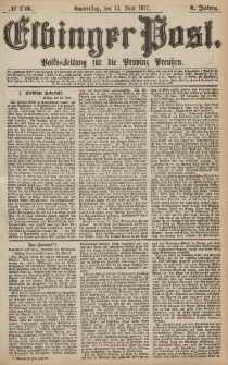 Elbinger Post, Nr.135 Donnerstag 14 Juni 1877, 4 Jh