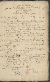 Rękopiśmienna ewidencja biblioteczna Biblioteki Gimnazjum Elbląskiego z XVIII wieku