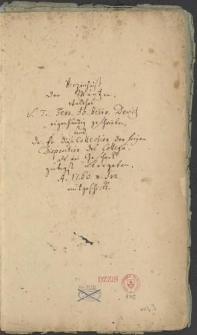 Wykaz kolekcji monet Johanna Heinricha Dewitza przekazanych Gimnazjum Elbląskiemu