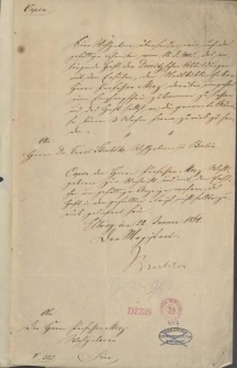 Rękopis pochodzący ze zbiorów biblioteki Gimnazjum Elbląskiego ( XIX w.)