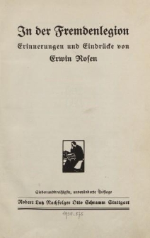 In der Fremdenlegion […]