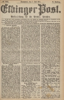 Elbinger Post, Nr.155 Sonnabend 7 Juli 1877, 4 Jh