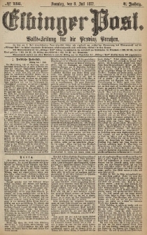 Elbinger Post, Nr.156 Sonntag 8 Juli 1877, 4 Jh