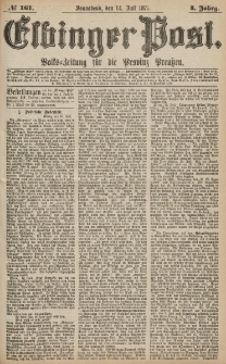 Elbinger Post, Nr.161 Sonnabend 14 Juli 1877, 4 Jh