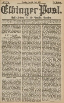 Elbinger Post, Nr.174 Sonntag 29 Juli 1877, 4 Jh