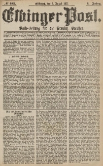 Elbinger Post, Nr.182 Mittwoch 8 Augusti 1877, 4 Jh