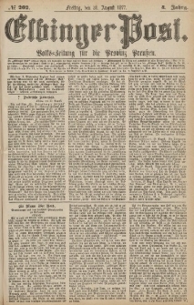Elbinger Post, Nr.202 Freitag 31 Augusti 1877, 4 Jh