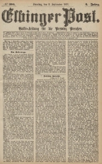 Elbinger Post, Nr.204 Sonntag 2 September 1877, 4 Jh