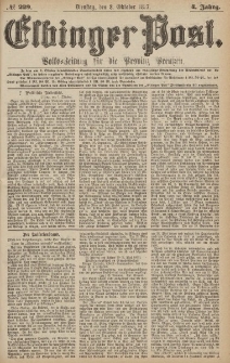 Elbinger Post, Nr.229 Dienstag 2 Oktober 1877, 4 Jh
