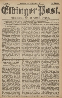 Elbinger Post, Nr.236 Mittwoch 10 Oktober 1877, 4 Jh