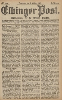 Elbinger Post, Nr.239 Sonnabend 13 Oktober 1877, 4 Jh