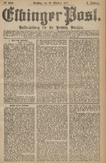 Elbinger Post, Nr.240 Sonntag 14 Oktober 1877, 4 Jh