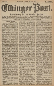 Elbinger Post, Nr.245 Sonnabend 20 Oktober 1877, 4 Jh