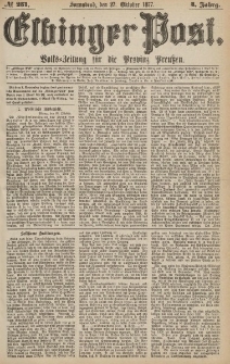 Elbinger Post, Nr.251 Sonnabend 27 Oktober 1877, 4 Jh