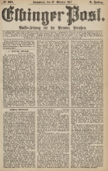 Elbinger Post, Nr.251 Sonnabend 27 Oktober 1877, 4 Jh
