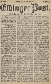 Elbinger Post, Nr.252 Sonntag 28 Oktober 1877, 4 Jh
