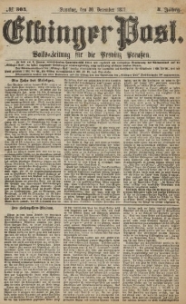 Elbinger Post, Nr.304 Sonntag 30 Dezember 1877, 4 Jh