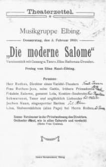 Die moderne Salome - Elise Rathenau