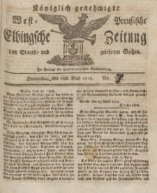 Elbingsche Zeitung, No. 37 Donnerstag, 7 Mai 1812