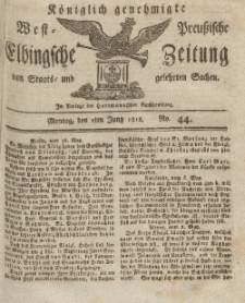 Elbingsche Zeitung, No. 44 Montag, 1 Juni 1812