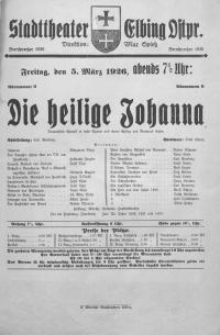 Die heilige Johanna - Bernhard Shaw