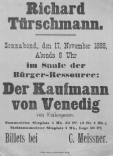 Der Kaufmann von Venedig - William Shakespeare