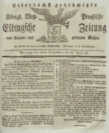 Elbingsche Zeitung, No. 97 Montag, 6 Dezember 1819