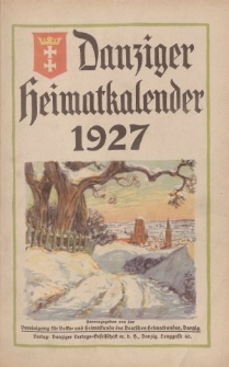 Danziger Heimatkalender 1927