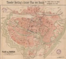Theodor Bertling's kleiner Plan von Danzig mit Führer durch die Sehenswürdigkeiten der Stadt