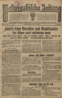 Westpreussische Zeitung, Nr. 151 Montag 2 Juli 1934, 11. Jahrgang