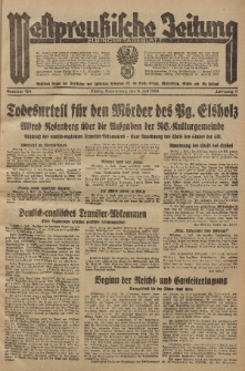 Westpreussische Zeitung, Nr. 154 Donnerstag 5 Juli 1934, 11. Jahrgang